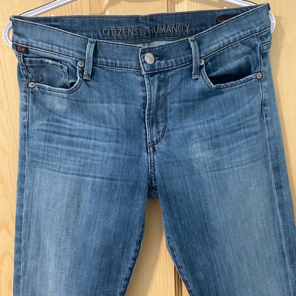 Citizens Of Humanity Blue Skinny Jeans - Picture 2 of 10